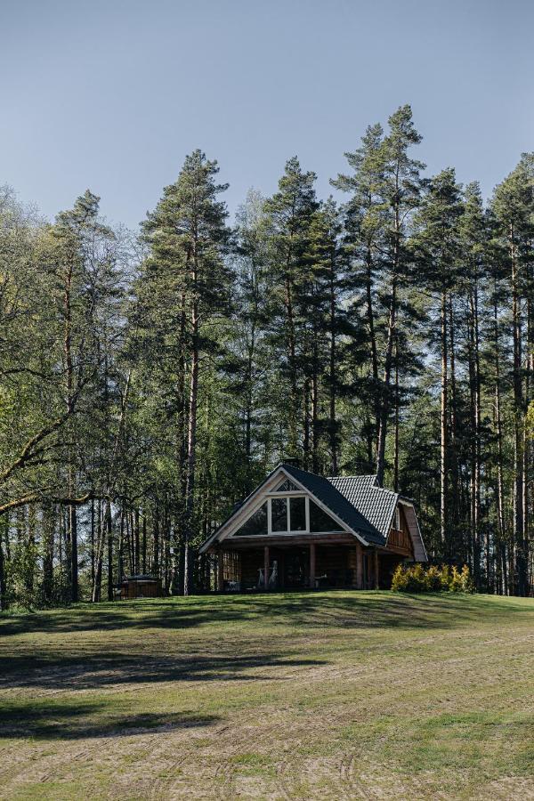 "Gaujmale" Sauna House In Nature Laukbeitini Exterior foto
